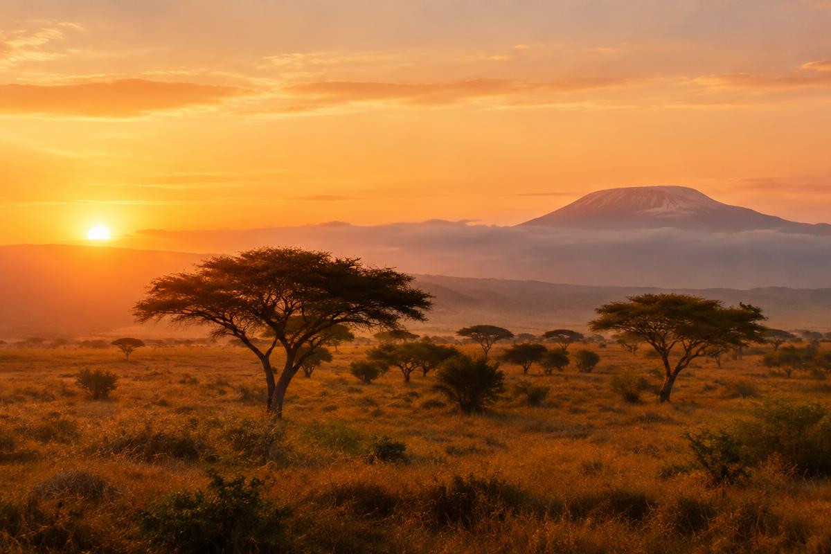 East Africa landscape