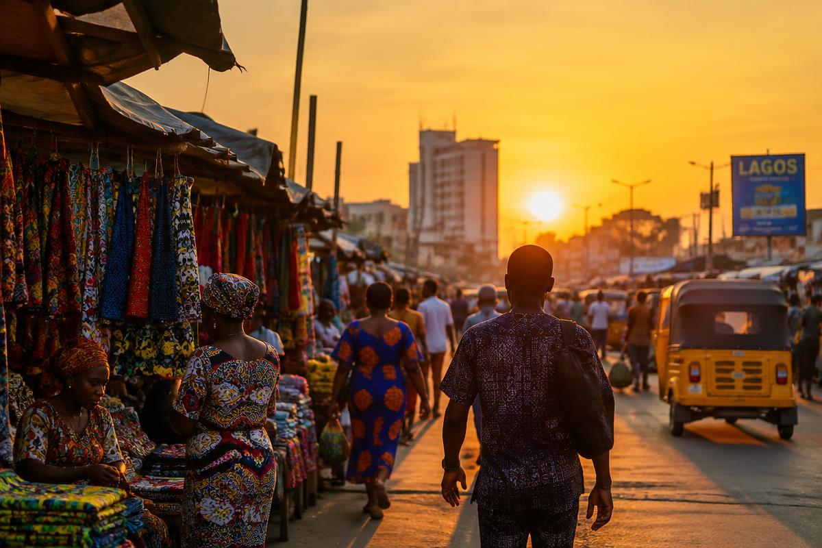 West Africa landscape